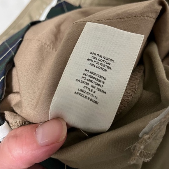 Aritzia Sunday Best Charlie Full Length Wide Leg Trouser Pant Khaki Tan size 00 - Picture 12 of 16